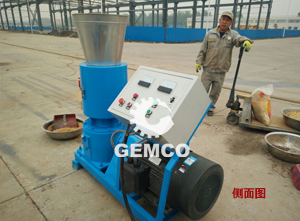 動輥400型顆粒機側面圖 動輥400型顆粒機側面圖