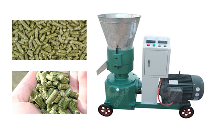 120型兩相電牧草飼料顆粒機